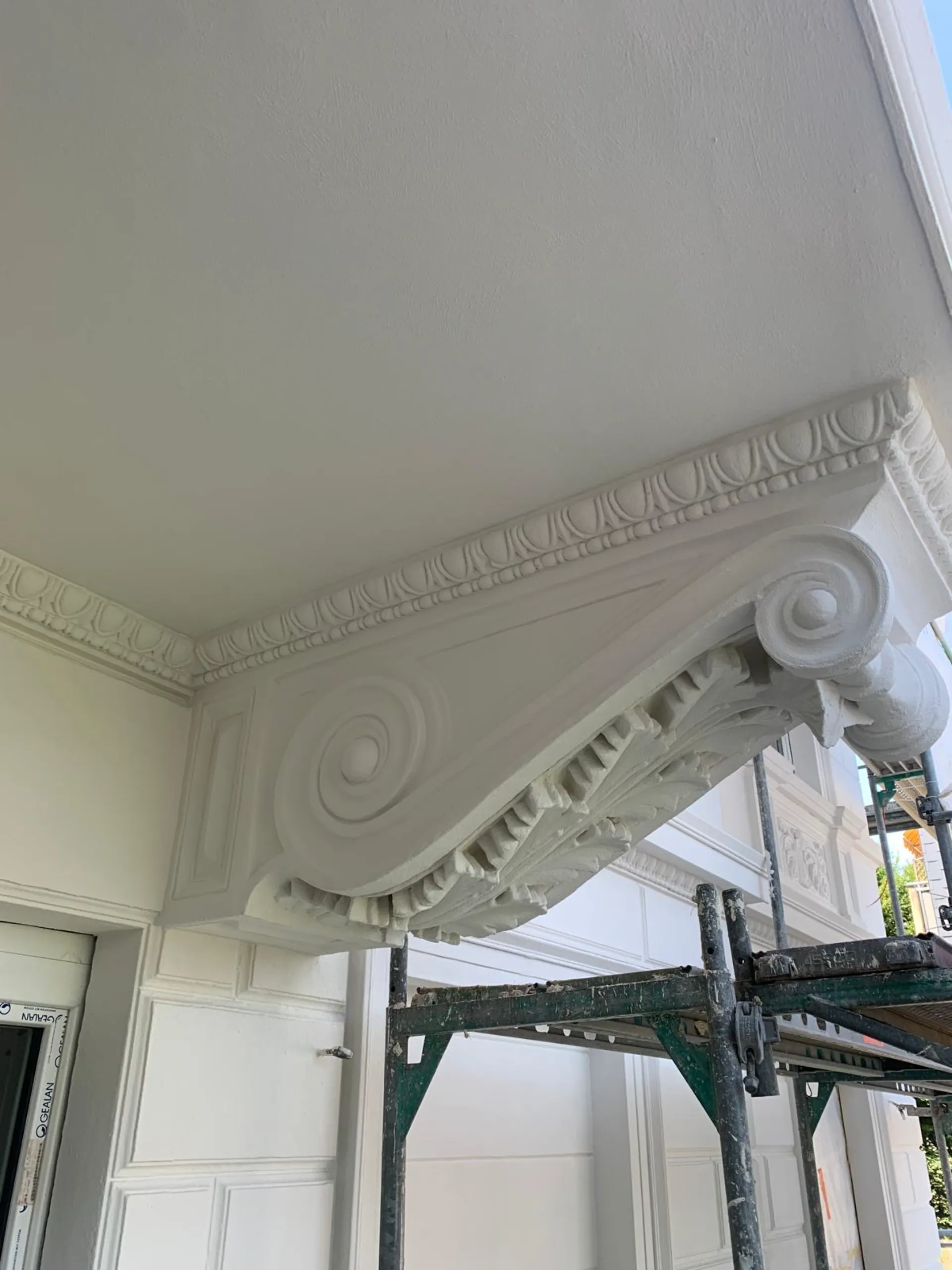 Restaurierung Stuckelement Wuppertal Klausen durch Stuckateurmeister Alexander Leubner